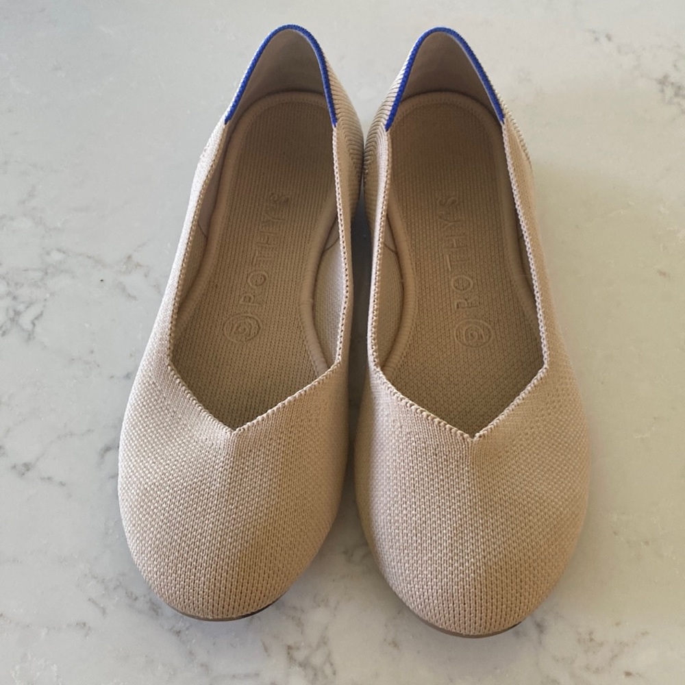 Rothys the flat Ecru